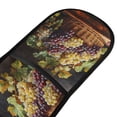 thumbnail image 2 of BZSMCE Oven Mitts Fresh Grapes Painting Creative Pattern Resistant Kitchen Gloves, 2 of 5