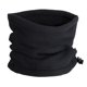 thumbnail image 1 of Calentador de cuello de polar grueso y suave de color sólido para exteriores, unisex, para invierno, color negro, 1 of 5