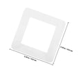 thumbnail image 2 of ELAYARD Double Light Switch Cover Plate Outlet Cover Acrylic Prevent Living Room 1Set, 2 of 8