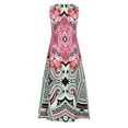thumbnail image 4 of VEKDONE Clearance 2025 Women Sleeveless Cotton-Linen Long Dress with Pockets Summer Bohemian Travel Beach Sun Dresses, Hawaiian Dresses For Women, 4 of 7