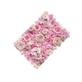 thumbnail image 1 of Artificial Silk Flowers Wall Panel Wedding Party Floral Backdrop Purple Pink, 1 of 6