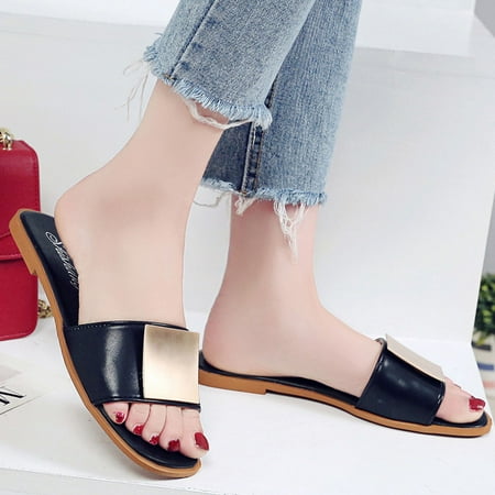 

Women s Slippers Solid Color Fashion Slippers Comfortable Casual Shoes