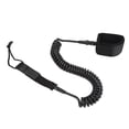 thumbnail image 3 of Surfboard Leash High Elasticity TPU Black Adjustable Coiled Surfing Leg Rope for Paddleboards Longboards11ft/3.35m, 3 of 14