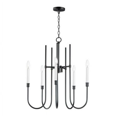 Tux 5-Light Chandelier, Black