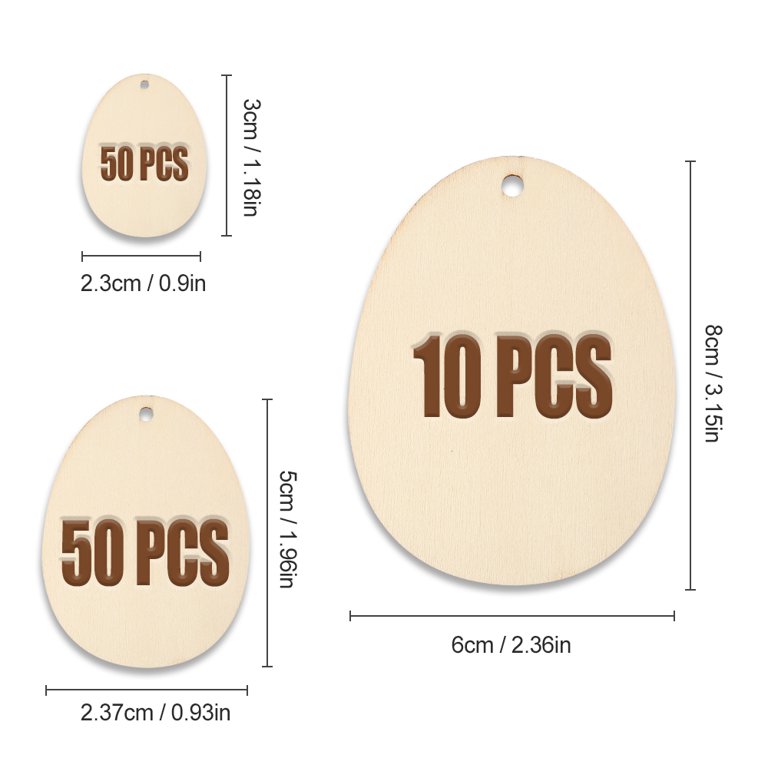 Wooden Circles Tags