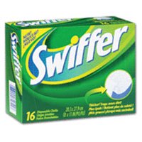 Swiffer Dry Disposable Cloths, Regular - 16 Ea, 2 Pack