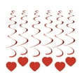 thumbnail image 2 of Pvc Spiral Valentine's Day Party Decorations - Durable Pvc Material, Spiral Design With Romantic Heart Details, Suitable For Adding Festive Ambiance To Valentine's Day Parties,, 2 of 6