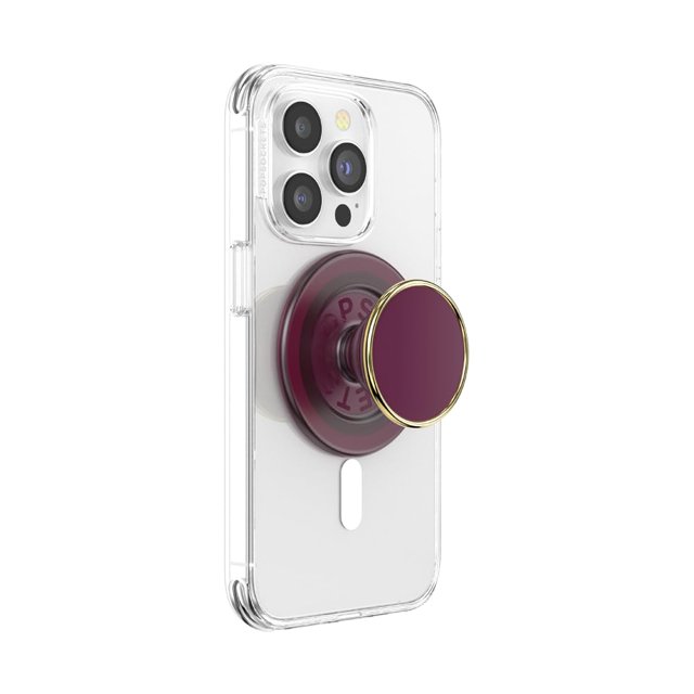Empuñadura para teléfono con soporte expandible PopSockets Red Wine