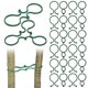 thumbnail image 1 of 100 Uds. Clips de soporte para plantas, Clips para tomate, Clips para vid, Clips para tallo de plantas, enrejado de vid de tomate, suministros de jardinería, 1 of 6