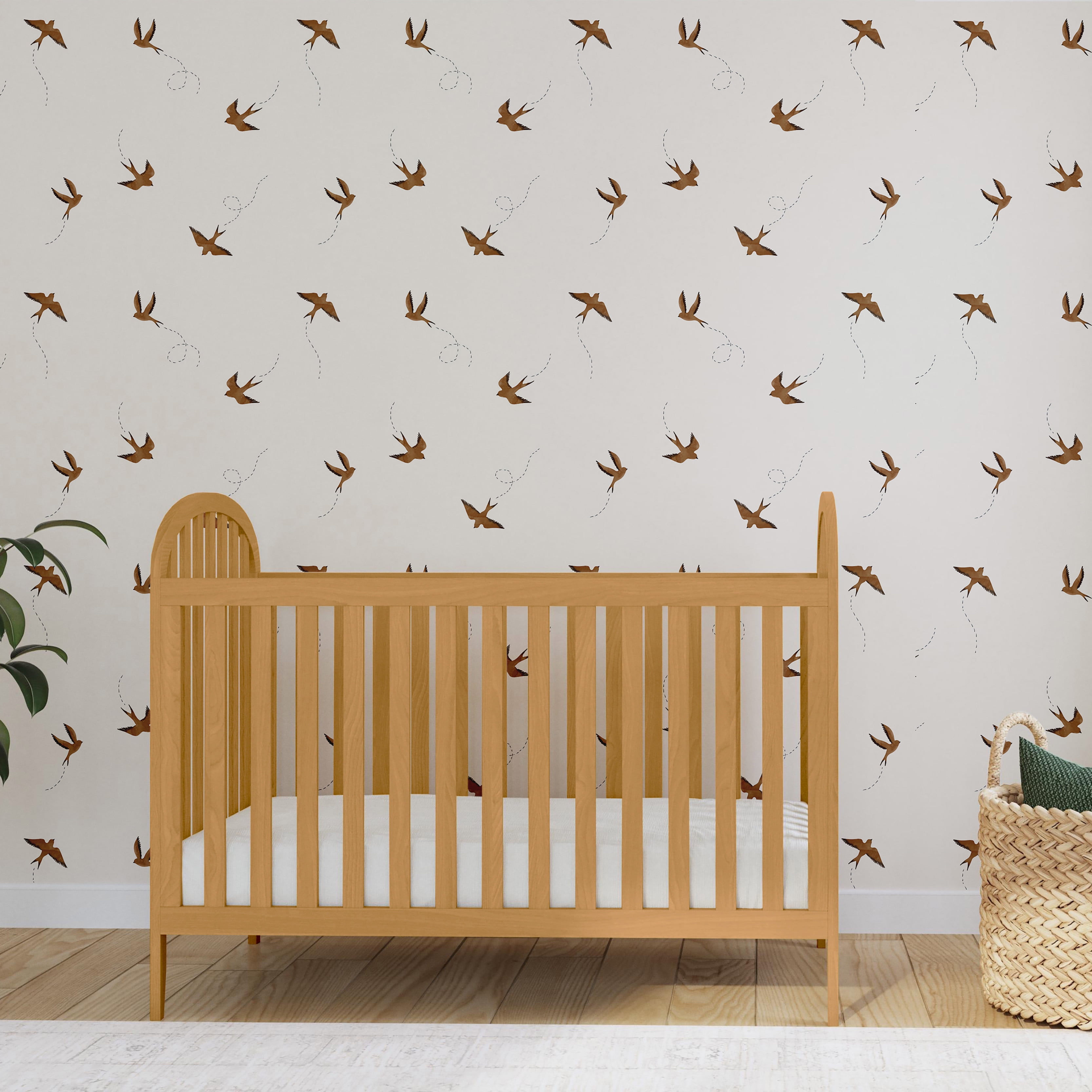DaVinci Beau 3-in-1 Convertible Crib in Honey