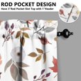 thumbnail image 3 of Fall Kitchen Curtains 39 Inch Short - 32Panel Set, Autumn Harvest Print, Rod Pocket Window Treatment for Thanksgiving, Farmhouse, Cafe, Living Room - Machine Washable, 3 of 4