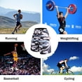 thumbnail image 2 of TFixol Pantalones cortos deportivos para hombre con bolsillos, cintura elástica estampada, secado rápido, 2 of 8