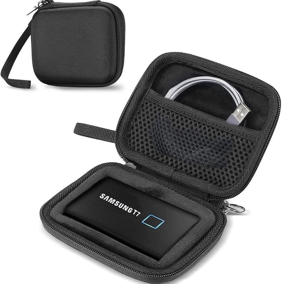 Hard Carrying Case for Samsung T7 Shield / T7 Touch / T7 Portable SSD 500GB–4TB