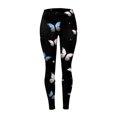 thumbnail image 3 of NAFUU Leggings For Women High Waisted Tummy Control Soft Leggings For Women Printed Casual Workout Leggings Gym Running Stretchy Tight Pants Trendy Xmas Legging, 3 of 3