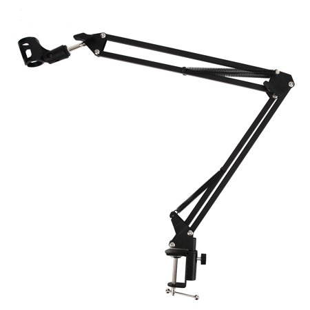 Microphone Scissor Stand, Adjustable Firm Fixing Mic Arm Holder For