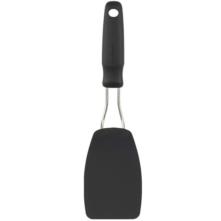  OXO Good Grips 3 Piece Silicone Spatula Set & Good Grips Large  Silicone Flexible Turner, Stainless Steel: Home & Kitchen