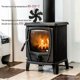 thumbnail image 3 of Stove Fan, 6 Blade Stove Fan with Thermometer, Wood Stove Fan, Thermally Powered Fireplace Fan, Stove Fan, Fireplace Fan, Pellet Stove - LKBD, 3 of 5