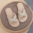 thumbnail image 6 of Utoimkio Flat Sandals for Women Summer Women's Summer Strap Slipper Flat Beach Shoes Southeast Asian Style Sandals, 6 of 9