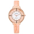 thumbnail image 1 of Reloj de cuarzo para mujer, relojes para mujer, moda para mujer, cristal dorado, cuero, analógico, reloj de pulsera de cuarzo, el reloj, 1 of 3