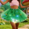 thumbnail image 4 of Cxenplz Women's Tutu Skirt Light Up Tutus Layered Tulle Ballet Skirt Sparkly Sequin Tutu Costume for Party Carnival, 4 of 9