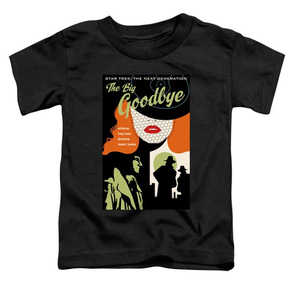 Star Trek Tng Season 1 Episode 12 Toddler T-Shirt Black