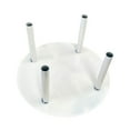 thumbnail image 1 of GUOOL Flower Pole Display Stand Base Standing Base Party Flower Holder Stand for Event Wedding Supplies Reception Ceremony Birthday Four Pole, 1 of 9