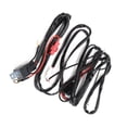 thumbnail image 2 of Arnés de cableado para focos LED de 12 V y 9,8 pies 1-a-Fusible de cuchilla en línea de relé de 2 40 A IP67 impermeable universal, 2 of 14