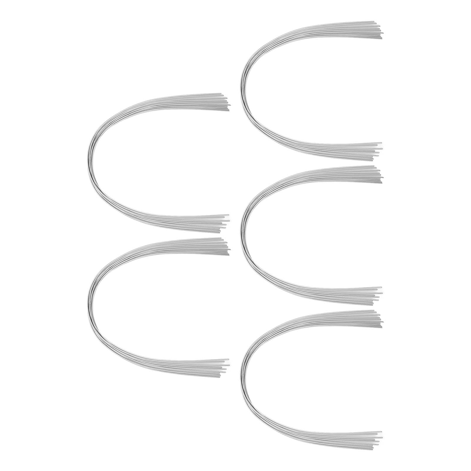 Orthodontic Arch Wire, Corrosion Resistance 50PCS Efficiency Elasticity
