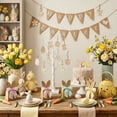 thumbnail image 6 of Strafriture Easter Bunny Bags Set, 36pcs Bunny Party Favor Bags DIY Bunny Gift Boxes with Ribbon and Wooden Tags, Paper Rabbit Ears Bags Bulk for Easter Spring, 6 of 6