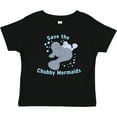 thumbnail image 3 of Inktastic Save the Chubby Mermaids with Cute Manatees Boys or Girls Baby T-Shirt, 3 of 5