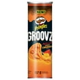 thumbnail image 4 of Pringles Groovz Smoked Cheddar Potato Chips, 137g, 4 of 4
