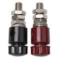 thumbnail image 3 of 2PCS 3/8\" Copper Battery Post Connector Remote Battery Post Terminal Block Kit, 3 of 9