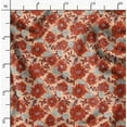 thumbnail image 2 of Soimoi Cotton Poplin Orange Fabric By the Yard - 42 Inch Wide - Florals Print Fabric - Elegant and Timeless Patterns for Fashion and Home Decor Printed Fabric, 2 of 6