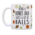 thumbnail image 2 of ThisWear Step-Dad Birthday Gift Being a Step Dad Takes a lot of Balls Step Dad Coffee Mug Step Dad, 2 of 4