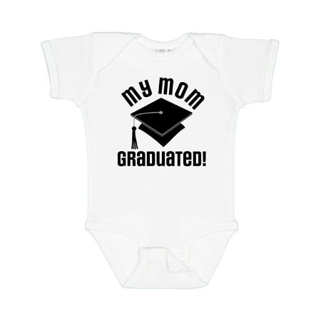 

Inktastic My Mom Graduated Gift Baby Boy or Baby Girl Bodysuit