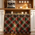 thumbnail image 5 of Ruffled Oven Cover with Adjustable Tie, Waterproof Stove Top , Stain Proof Kitchen Appliance Protection for Farmhouse Decor, 5 of 6
