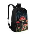 thumbnail image 2 of Uourmeti Durable Fabric 17 Inch Large Capacity Backpack for School Daily Use, Smooth Zipper Adjustable Buckle Student Bookbag, 2 of 6