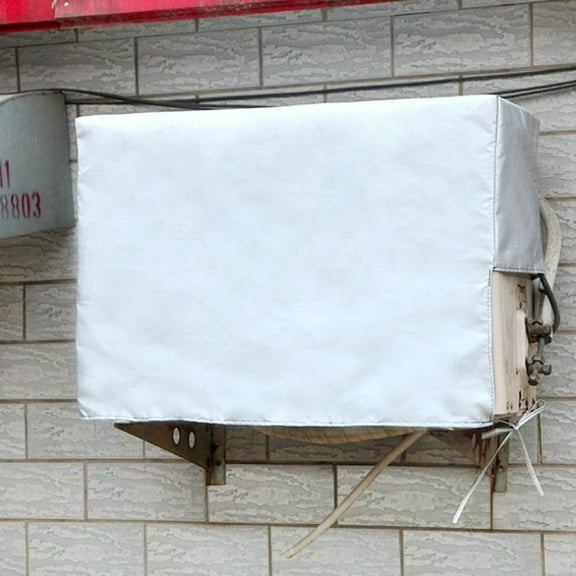 Soimiss Outdoor Plated Silver Air Conditioning Cover Waterproof