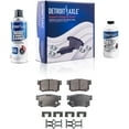 thumbnail image 2 of Detroit Axle - Front and Rear Brake Pads for 2003-2011 Honda Element, 2002-2004 CR-V Replacement Ceramic Brake Pads w/Hardware Replacement, 2 of 6