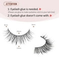 thumbnail image 6 of False Lashes Natural Look False Eyelashes Natural Lashes Wispy Eyelashes Fake Eyelashes Strip Lashes Fake Lashes 14mm Lashes D37, 6 of 14