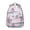 Pink, variant on Hawaii Tropical Wind Palm Leaves Backpack: Ideal for Students, Durable Lightweight Laptop Daypack with Padded Sleeve, Large Capacity, Perfect Gift for Campus Commute
