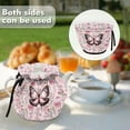 thumbnail image 2 of ZUXONGSY Pink Butterfly Tea Cosy Tea Cosy for Small Teapot with Elastic Band Teapot Protectors Coffee Pot Cover Easy to Install And Washable Personalized Design Gifts, 2 of 6