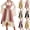Pink, variant on Renaissance Costume Women Ruffle Peasant Medieval Dress for Ren Fair Halloween Cosplay