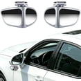 thumbnail image 2 of Blind Spot Mirror 2 Pcs, 360 Degree Adjustable Wide Angle Convex Side Mirror for Cars, Suvs, Trucks, Universal Auxiliary Mirror, 2 of 5