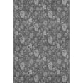 thumbnail image 2 of Addison Rugs Mayfield Washable Transitional Floral Gray Rectangle Rug, 8' x 10', 2 of 6