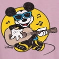 thumbnail image 3 of Disney - Mickey & Friends - Mickey Singing & Playing the Guitar - Flipflops & Sunglasses - Women's Racerback Tank Top, 3 of 5