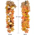 thumbnail image 2 of Décoration Saisonnière de la Porte d'Entrée en Érable d'Automne, 2 of 7