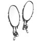 thumbnail image 1 of 2 uds 3/8 pulgadas 10mm espejo retrovisor lateral para bicicleta deportiva Chopper ATV Quad negro Cola motocicleta 10mm espejo, 1 of 8