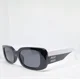 thumbnail image 1 of Miu Miu SMU 08YS Black/Dark Grey (1AB-5S0) Sunglasses, 1 of 6