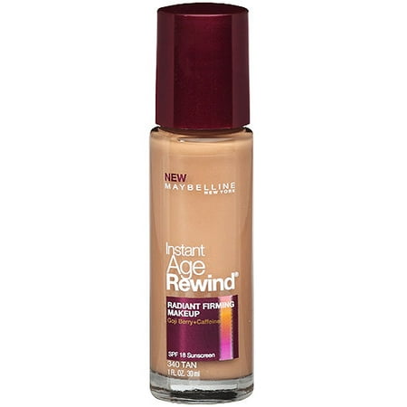 Maybelline Instant Age Rewind Radiant Firming Foundation, Tan